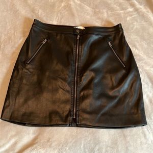 Leather Skirt